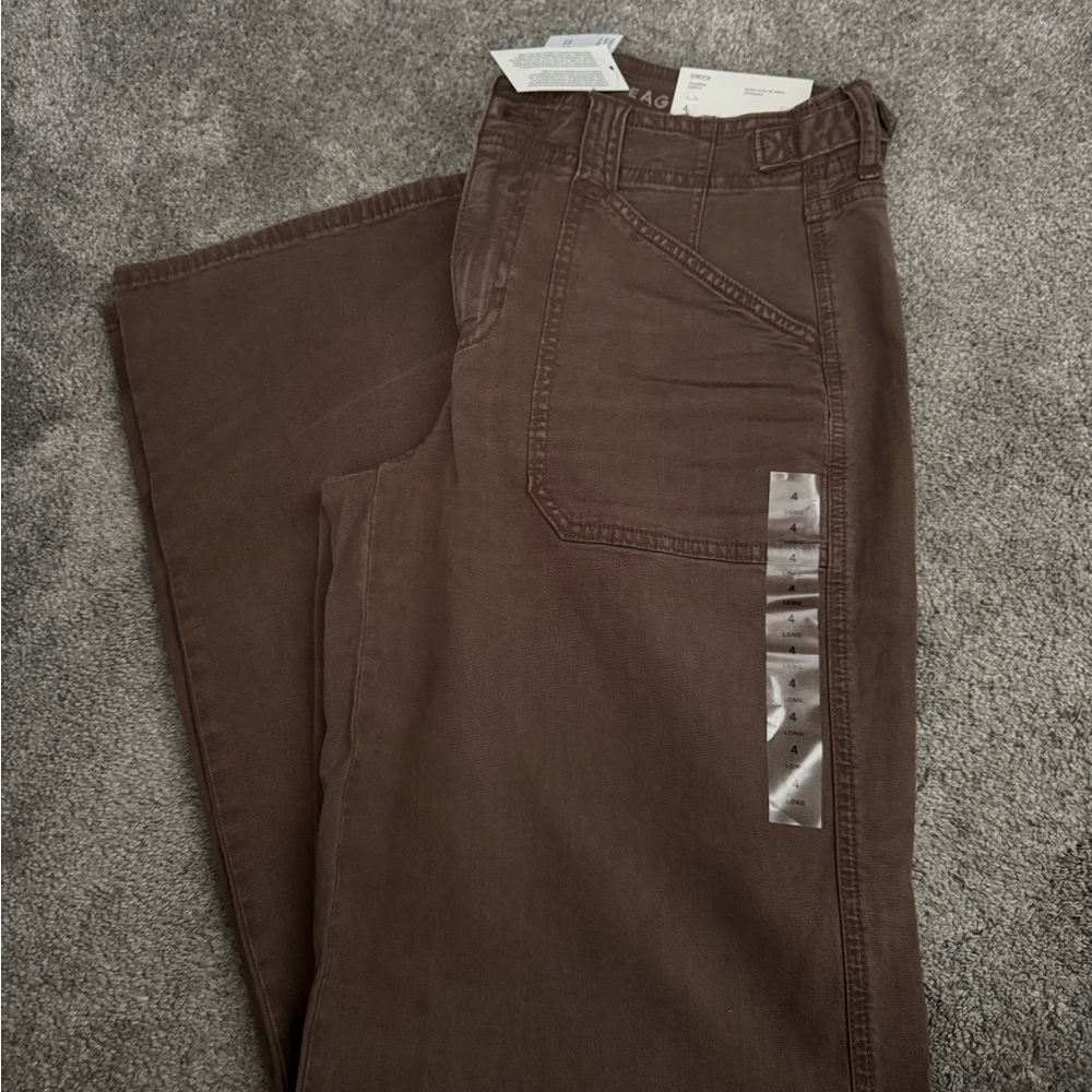 NWT American Eagle Stovepipe Pants 4 Long